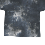 POETIC JUSTICE Mens Black Graphic T-Shirt XL Short Sleeve Crew Neck Cotton Blend