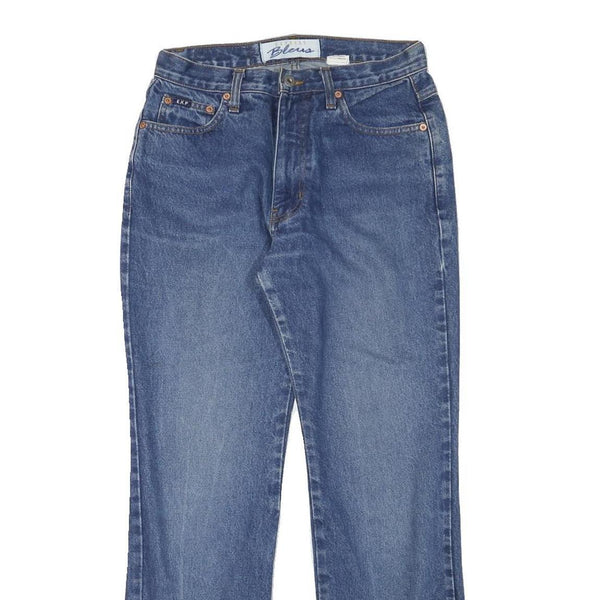EXPRESS BLUES Womens Jeans Blue Regular Straight Denim Medium W28 L29 Classic