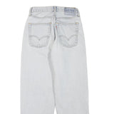 LEVI'S Womens Regular Fit Blue Denim Jeans W26 L27 Button Closure Classic Style