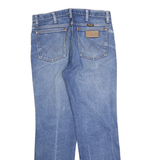 WRANGLER Mens Regular Fit Blue Denim Jeans W31 L30 Classic Zip Closure