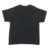 2PAC Mens Black Graphic T-Shirt L Short Sleeve Crew Neck Rap Icon Merchandise