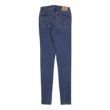 LEVI'S 710 Womens Jeans Blue Slim Skinny Denim W28 L32 Stretch Cotton Blend
