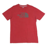 THE NORTH FACE Mens Red Graphic T-Shirt M Short Sleeve Crew Neck Casual