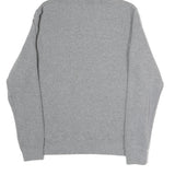 FILA Mens Grey Hoodie L Cotton Blend Pullover Drawstring Sweatshirt