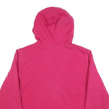 TOMMY HILFIGER Womens Pink Zip Up Hoodie XL Casual Cotton Blend Sweatshirt