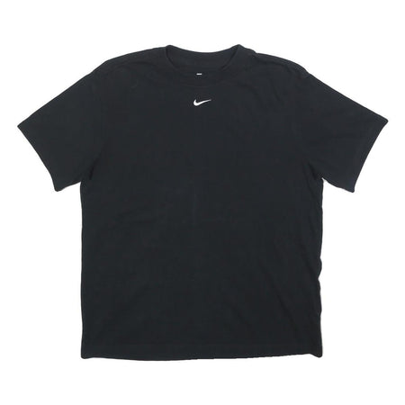 NIKE Womens Black Classic T-Shirt XS Short Sleeve Crew Neck Sports Casual