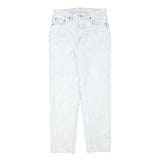 LEVI'S Womens Regular Fit Blue Denim Jeans W28 L29 Button Cotton Blend Classic