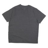 CHAMPION Mens Grey Graphic T-Shirt XL Short Sleeve Crew Neck Cotton Blend