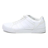 ADIDAS Court Tourino Mens Leather Trainers White UK 9 Comfortable Sports Casual