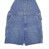 DICKIES Mens Blue Cotton Denim Dungarees Relaxed XL W42 L7 Workwear Pockets