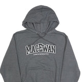 CHAMPION Mens Grey MacEwan University Pullover Hoodie S Cotton Blend Casual