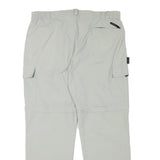 HS Mens Polyester Blend Beige Regular Fit Straight Leg Trousers W37 L31 Cargo