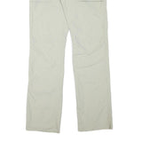 FJALLRAVEN Mens Regular Beige Polyester Blend Zip Trousers W33 L35 Outdoor