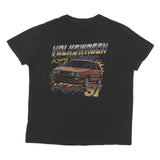 VOLKSWAGEN Mens Black Racing Graphic T-Shirt M Short Sleeve Crew Neck
