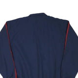 UMBRO Mens Navy & Red Zip Jacket 2XL Polyester Blend Athletic Sportswear Track