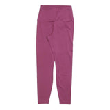 NIKE Womens Joggers Purple Slim Skinny S W20 L26 Activewear Leggings