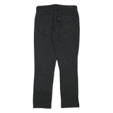 LEVI'S Womens Regular Black Denim Jeans W28 L25 Zip Closure Classic Fit