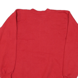 TULTEX Mens Red Rose Bowl Wisconsin Crew Neck M College Sports Sweatshirt