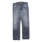 LEVI'S 506 Mens Regular Jeans Blue Denim W36 L34 Classic Cotton Zip