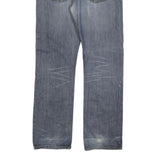 LEVI'S 506 Mens Regular Jeans Blue Denim W36 L34 Classic Cotton Zip