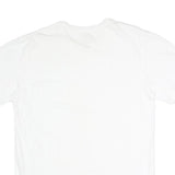 CALVIN KLEIN Mens White Classic T-Shirt L Short Sleeve Crew Neck Plain Cotton