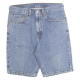 LEVI'S Mens Denim Blue Casual Shorts M W31 Classic Fit Cotton Blend