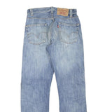 LEVI'S 501 Mens Jeans Blue Regular Straight Denim Medium W30 L27 Classic Fit Zip