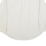 RALPH LAUREN POLO JEANS COMPANY Mens White Cotton Blend Shirt L Casual Long