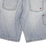 TORN CULTURE Mens Denim Blue Casual Shorts XL W34 Cotton Blend Distressed