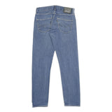 LEVI'S 505 Mens Jeans Blue Regular Straight Denim Medium W30 L32 Classic Zip