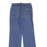 OVIESSE Womens Blue Regular Straight Denim Jeans Cotton Blend W28 L30 HS