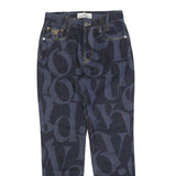 VIVIENNE WESTWOOD Womens Slim Jeans Blue Denim W25 L28 Branded Retro Style