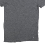 POLO RALPH LAUREN Mens Grey Classic T-Shirt L Short Sleeve Crew Neck Cotton