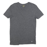 POLO RALPH LAUREN Mens Grey Classic T-Shirt L Short Sleeve Crew Neck Cotton