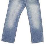 LEVI'S 506 Mens Jeans Blue Regular Straight Denim Medium W31 L26 Classic Zip