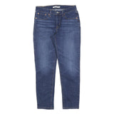 LEVI'S Womens Jeans Blue Slim Skinny Denim W27 L27 Zip Cotton Blend Stretch