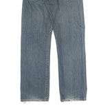 LEVI'S 501 Mens Jeans Blue Regular Straight Denim Medium W33 L30 Classic Button