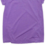 CRAFT Womens Purple Sleeveless Round Neck Graphic T-Shirt S Activewear