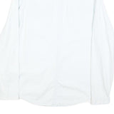 CLOCKHOUSE Womens White Shirt S Cotton Blend Button Long Sleeve Casual
