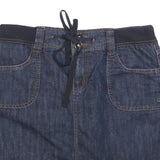 FADED GLORY Womens Blue Denim Mini Skirt Cotton Blend S Casual Stylish
