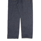 LEVI'S 501 Mens Jeans Blue Regular Straight Denim Raw W38 L30 Classic Fit Zip