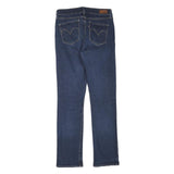 LEVI'S Womens Jeans Blue Regular Straight Denim Medium W28 L30 Classic Style