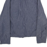 U.S. POLO ASSN Mens Blue Zip Jacket S Woven Lightweight Casual