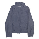 U.S. POLO ASSN Mens Blue Zip Jacket S Woven Lightweight Casual