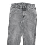 CARHARTT Mens Regular Fit Grey Denim Jeans W30 L25 Zip Casual Workwear
