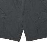 LEVIS Mens Black Cargo Shorts XL W40 Cotton Blend Comfortable Fit Casual Wear