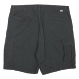 LEVIS Mens Black Cargo Shorts XL W40 Cotton Blend Comfortable Fit Casual Wear