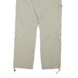 SCHOFFEL Womens Polyester Blend Beige Regular Straight Trousers W34 L30 Outdoor