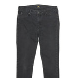 LEE Womens Jeans Black Slim Skinny Denim W28 L27 Zip Cotton Blend Casual