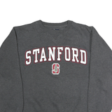 J.AMERICA Mens Grey Stanford Crew Neck S Cotton Sweatshirt Pullover